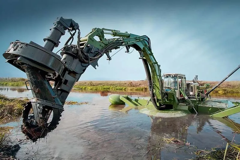 Amphibious Multipurpose Dredger